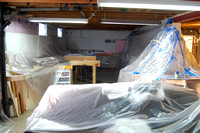 Preparing to Paint the Basement Ceiling (south side looking west)